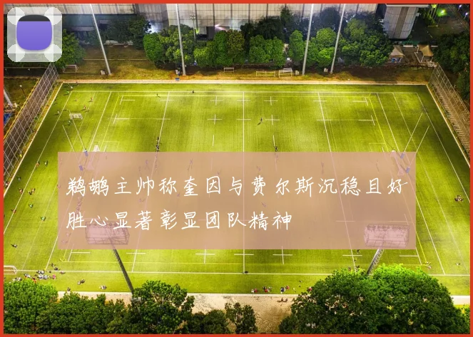 鹈鹕主帅称奎因与费尔斯沉稳且好胜心显著彰显团队精神